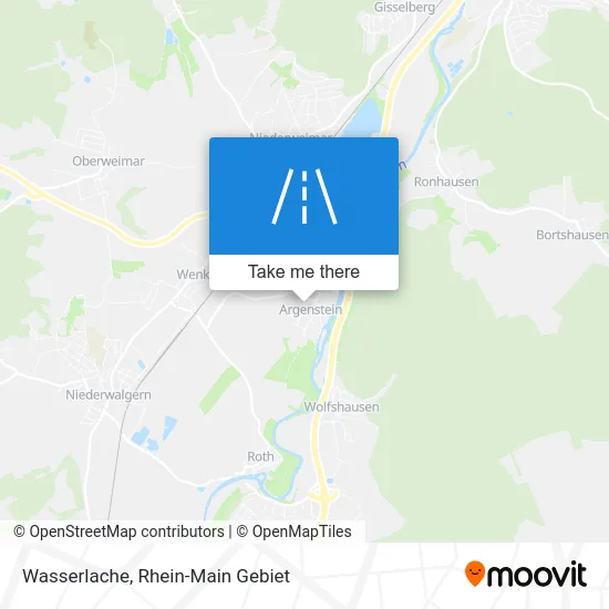 Карта Wasserlache