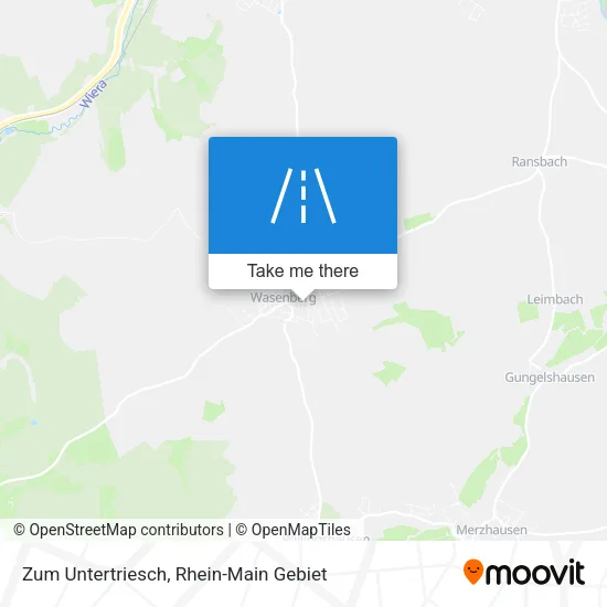 Карта Zum Untertriesch