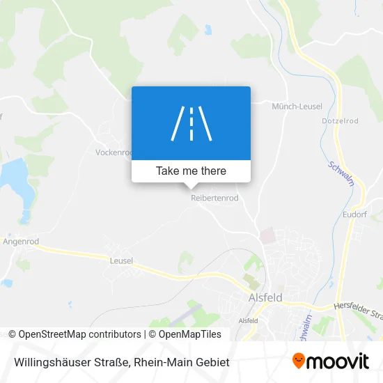 Willingshäuser Straße map