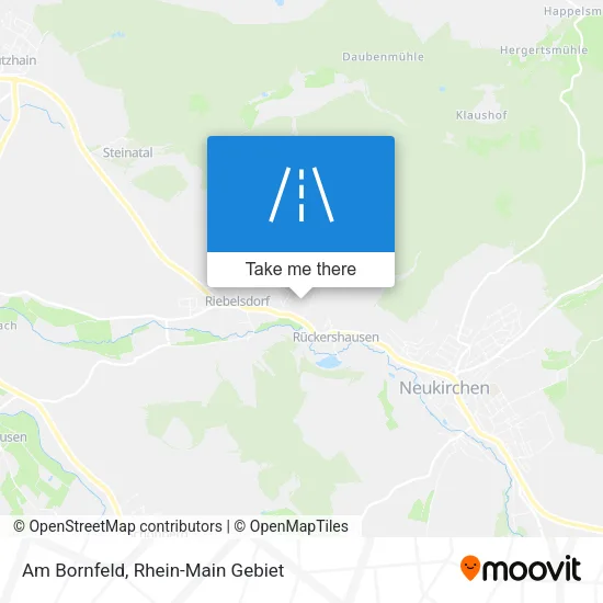 Карта Am Bornfeld