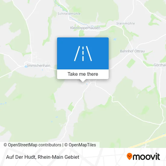 Карта Auf Der Hudt