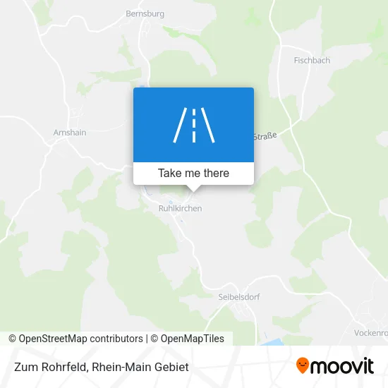 Карта Zum Rohrfeld