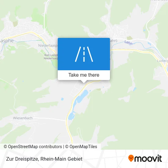 Карта Zur Dreispitze