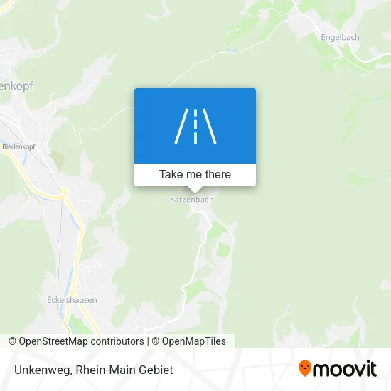 Карта Unkenweg