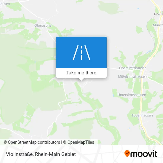 Карта Violinstraße