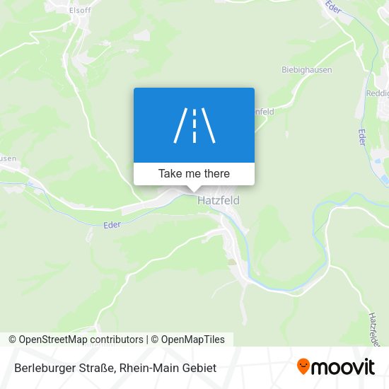 Berleburger Straße map