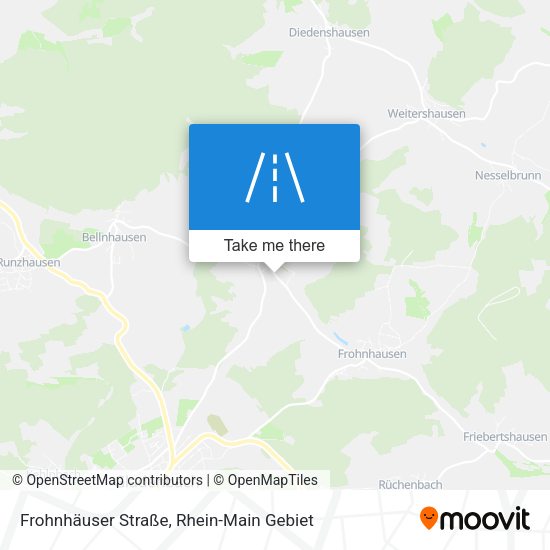 Frohnhäuser Straße map
