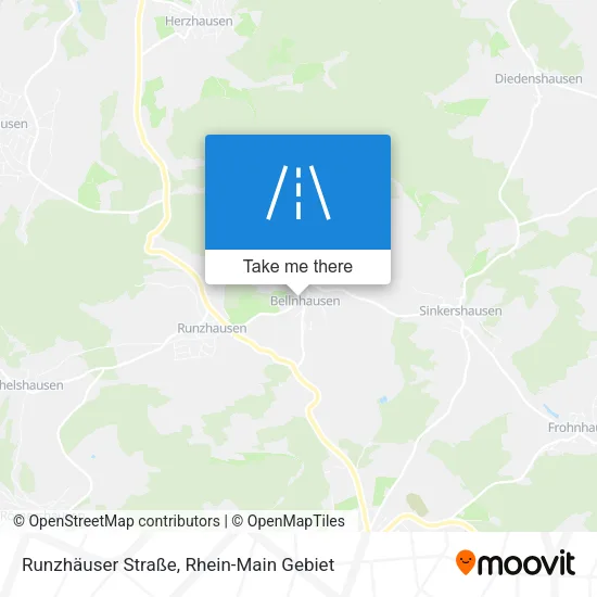 Карта Runzhäuser Straße
