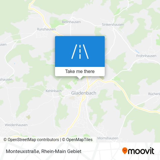 Monteuxstraße map