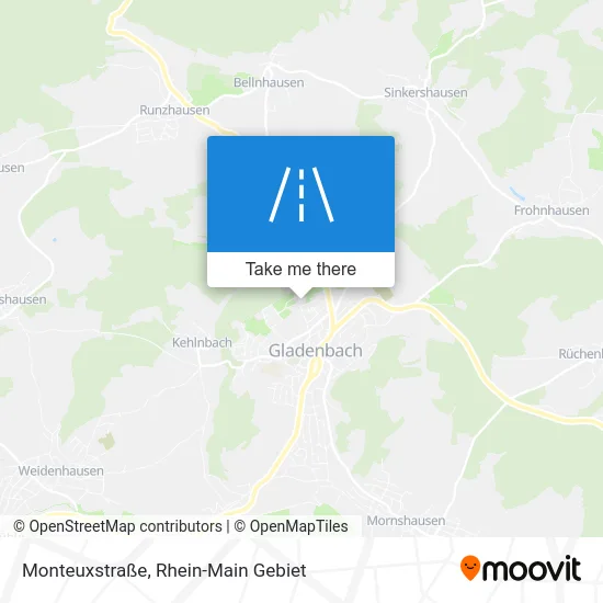 Карта Monteuxstraße