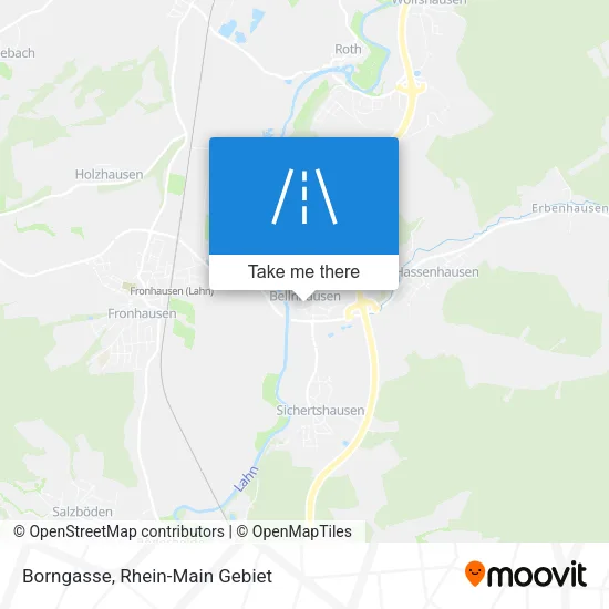 Карта Borngasse