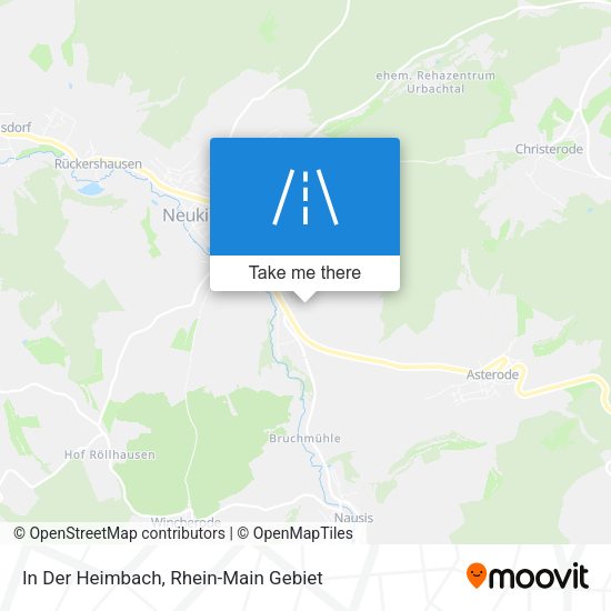 In Der Heimbach map