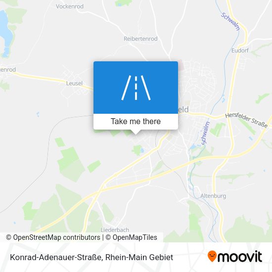 Konrad-Adenauer-Straße map