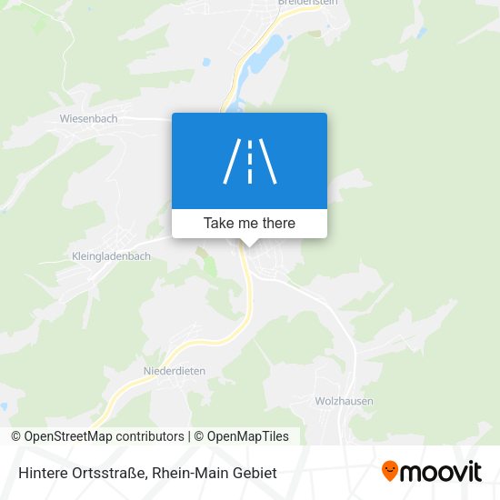 Hintere Ortsstraße map