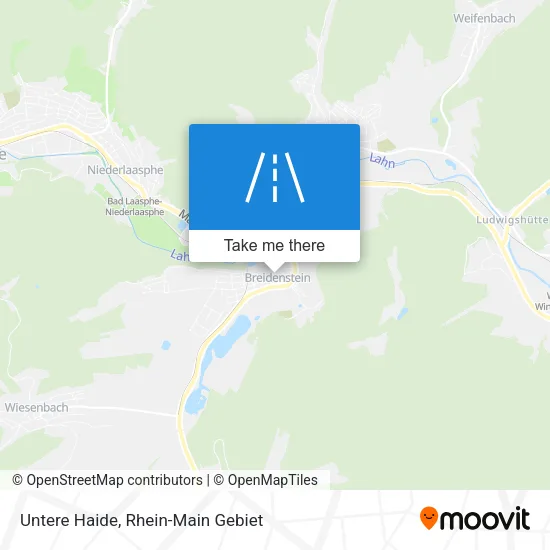 Карта Untere Haide