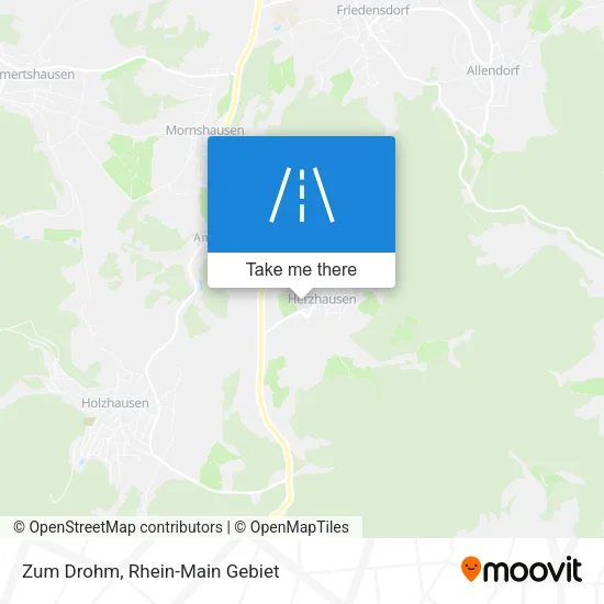 Карта Zum Drohm