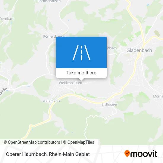 Карта Oberer Haumbach