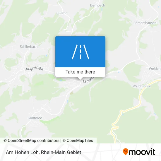 Карта Am Hohen Loh