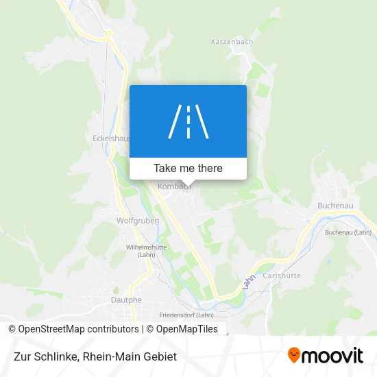Карта Zur Schlinke