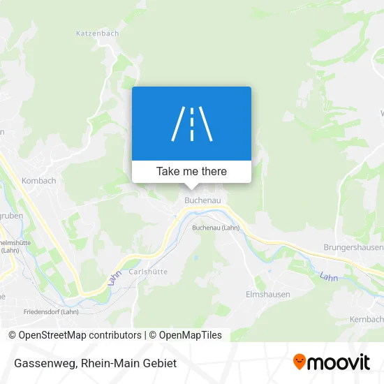 Карта Gassenweg