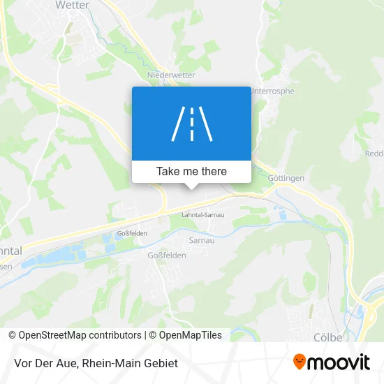 Карта Vor Der Aue