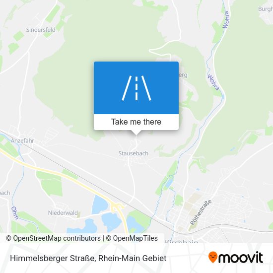 Himmelsberger Straße map