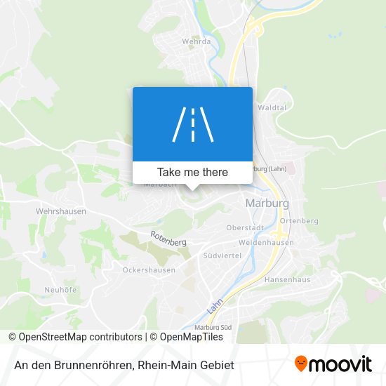 An den Brunnenröhren map