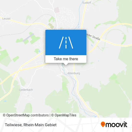 Карта Teilwiese