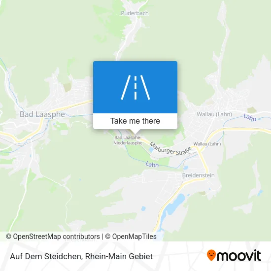 Карта Auf Dem Steidchen
