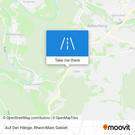 Auf Der Hänge map