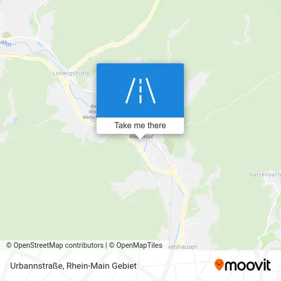 Карта Urbannstraße