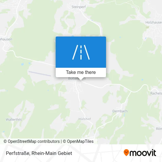 Карта Perfstraße