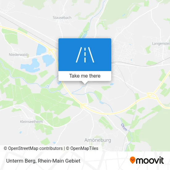 Карта Unterm Berg