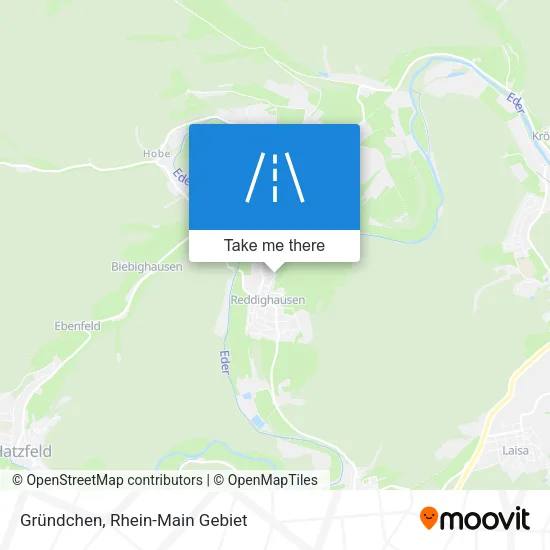 Карта Gründchen