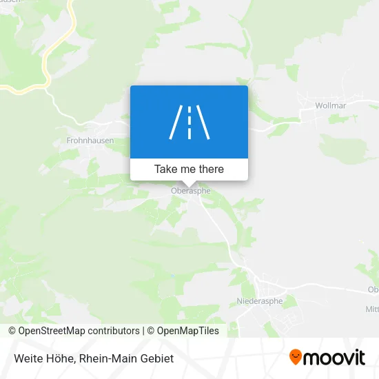 Карта Weite Höhe
