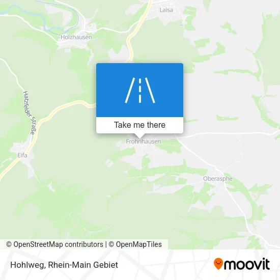 Карта Hohlweg