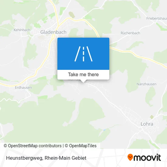 Карта Heunstbergweg