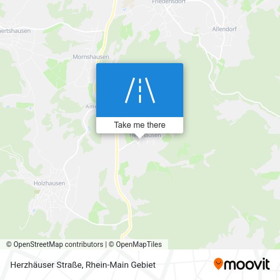 Herzhäuser Straße map