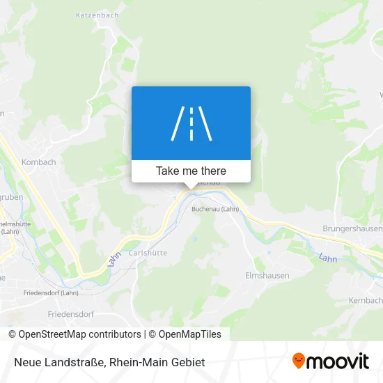 Карта Neue Landstraße