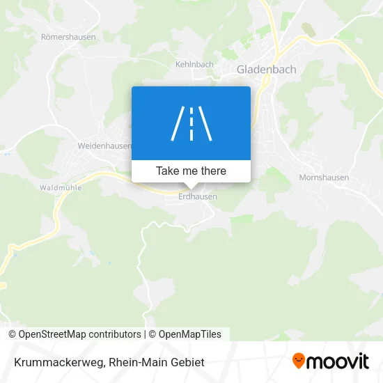 Карта Krummackerweg