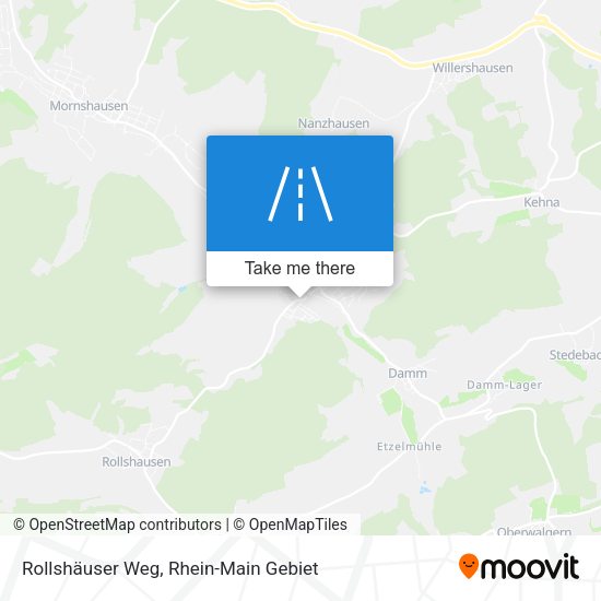 Карта Rollshäuser Weg