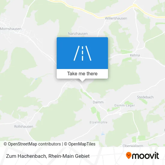 Карта Zum Hachenbach