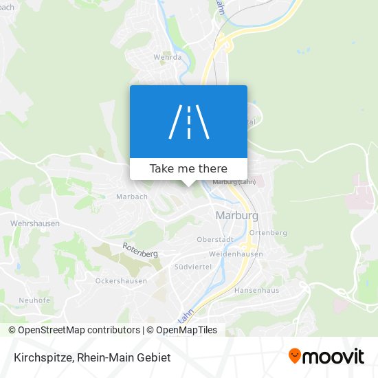 Kirchspitze map