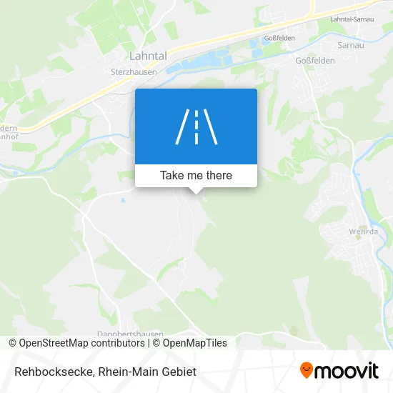 Карта Rehbocksecke