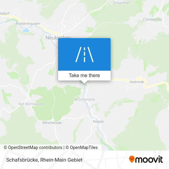 Schafsbrücke map