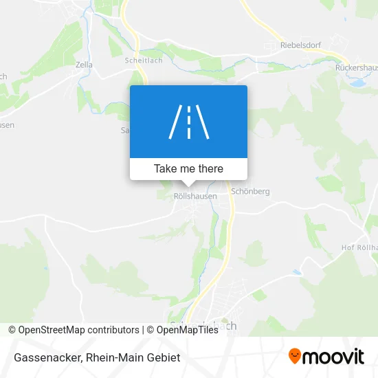 Карта Gassenacker