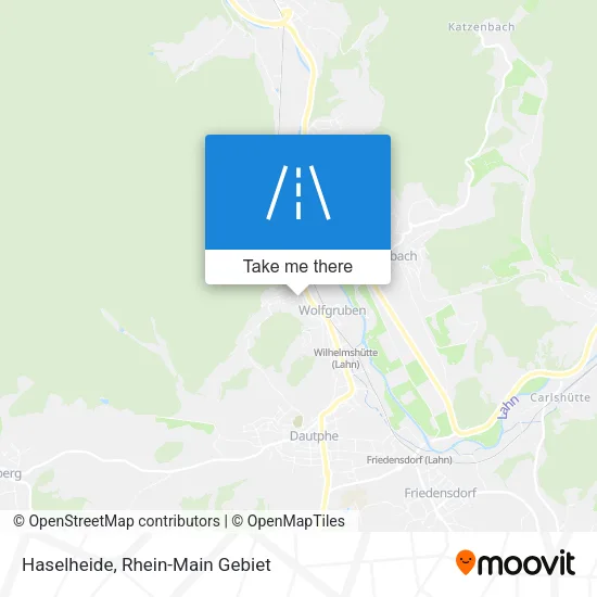 Карта Haselheide