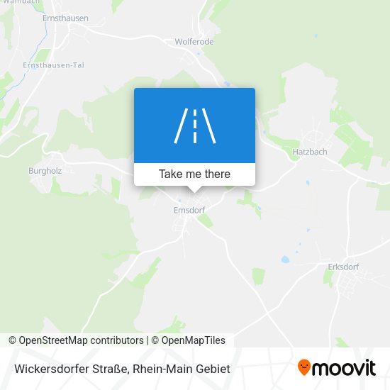 Wickersdorfer Straße map