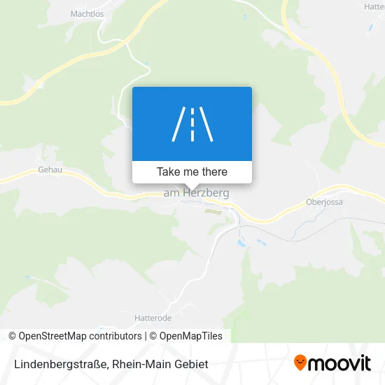 Карта Lindenbergstraße
