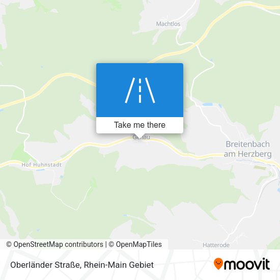 Oberländer Straße map